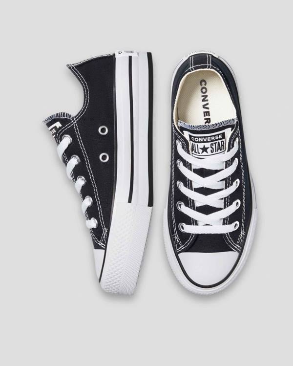 Trampki Niskie Converse Chuck Taylor All Star EVA Platformie Czarne | CV-510NYO