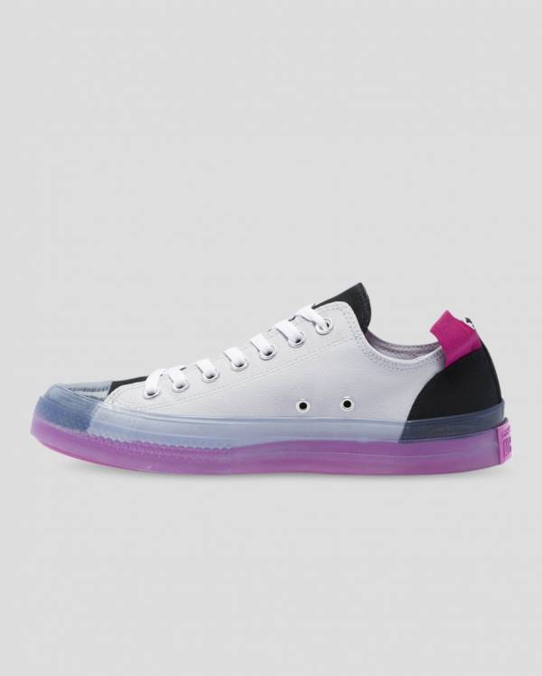 Trampki Niskie Converse Chuck Taylor All Star CX Colour Blocked Szare Czarne | CV-530WGA