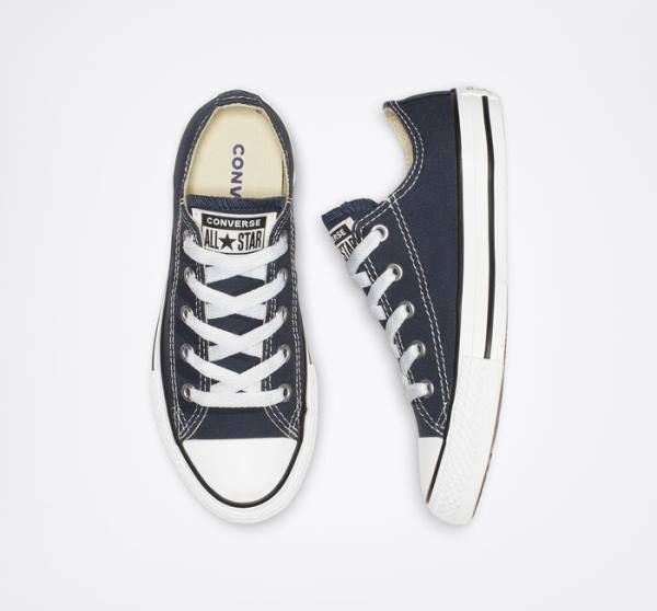 Trampki Niskie Converse Chuck Taylor All Star Klasyczne Granatowe | CV-609UOJ