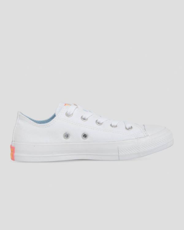 Trampki Niskie Converse Chuck Taylor All Star Sunny Side Print Białe | CV-619SZK