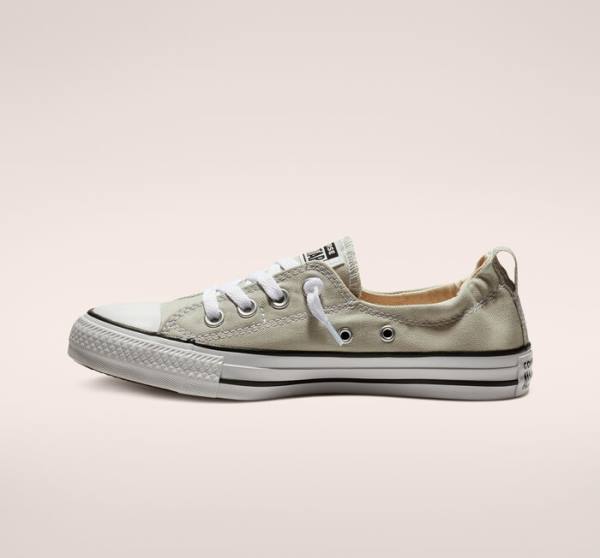 Trampki Niskie Converse Chuck Taylor All Star Shoreline Cloud Gray Slip On Szare | CV-627HVY