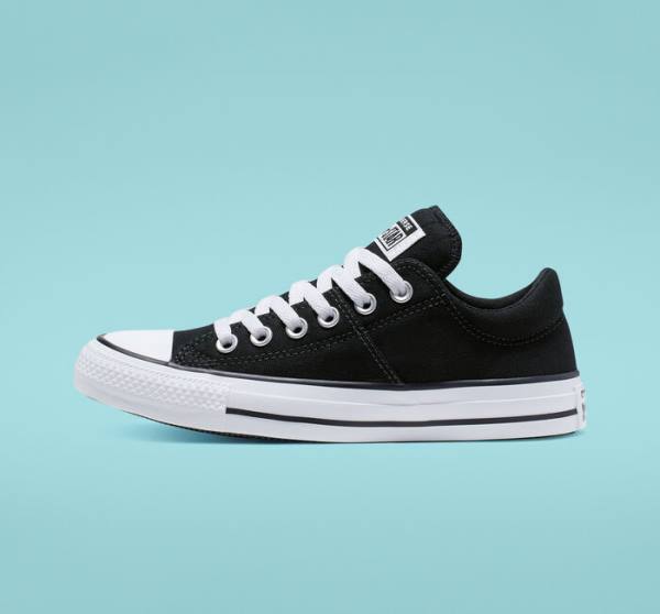 Trampki Niskie Converse Chuck Taylor All Star Madison Czarne Białe | CV-698JQR