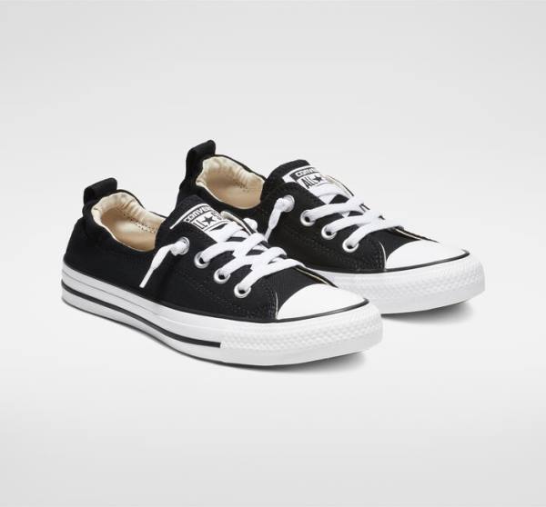 Trampki Niskie Converse Chuck Taylor All Star Shoreline Slip Czarne | CV-710SBV