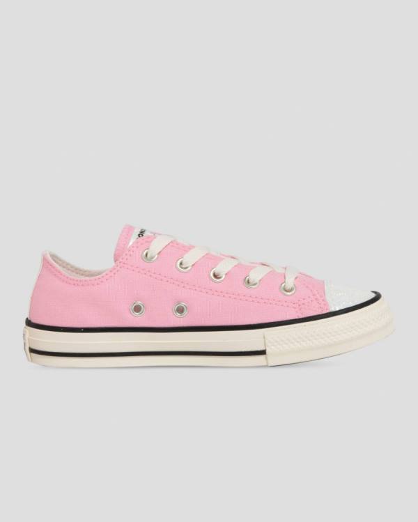 Trampki Niskie Converse Chuck Taylor All Star UV Glitter Różowe | CV-963SVO