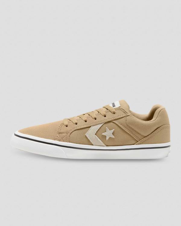 Trampki Niskie Converse El Distrito Mix And Match Khaki Beżowe | CV-678IDC