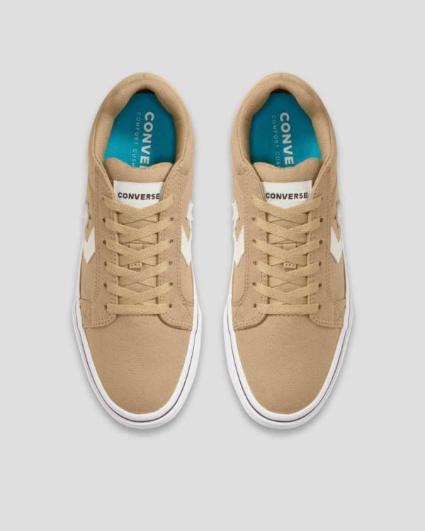 Trampki Niskie Converse El Distrito Mix And Match Khaki Beżowe | CV-678IDC