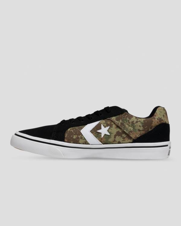 Trampki Niskie Converse El Distrito Mix And Match Czarne Camo | CV-945BLH