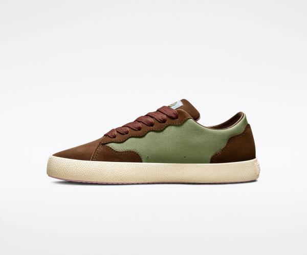 Trampki Niskie Converse GOLF le FLEUR GLF 2.0 Zielone Białe | CV-287HEA