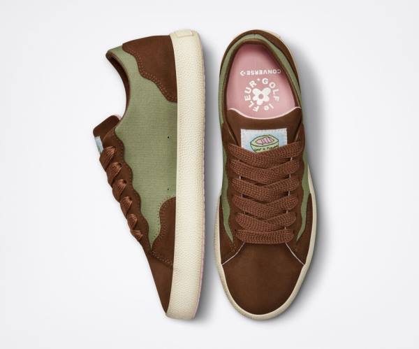 Trampki Niskie Converse GOLF le FLEUR GLF 2.0 Zielone Białe | CV-287HEA