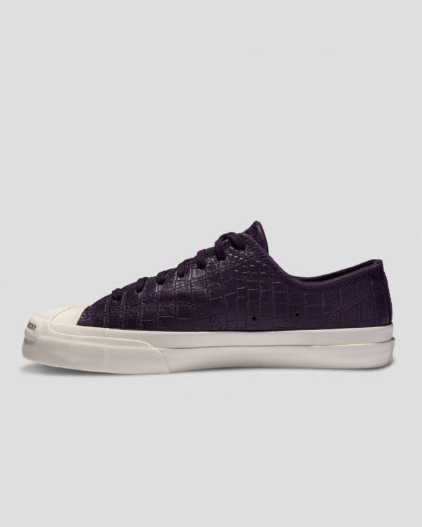 Trampki Niskie Converse Pop Trading Co Jack Purcell Pro Fioletowe Czarne | CV-703JTC