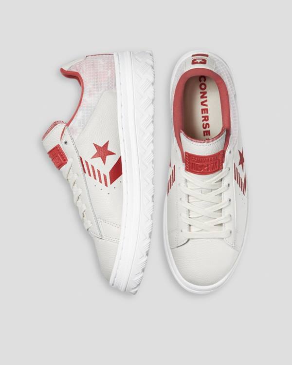 Trampki Niskie Converse Pro Skórzane X2 Beżowe | CV-763NUQ