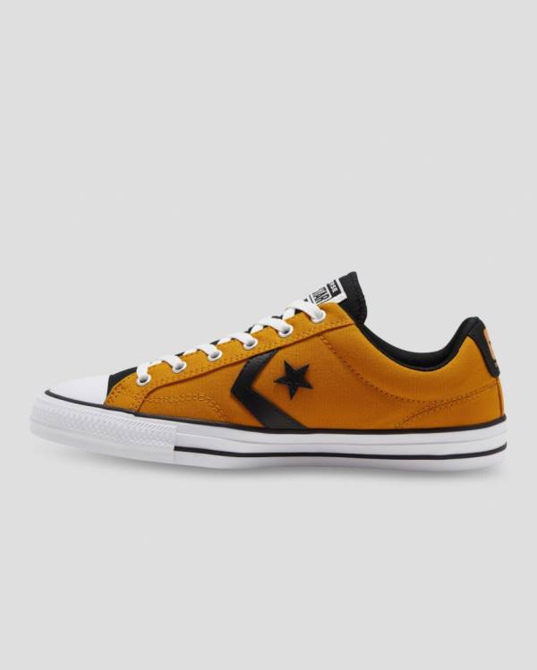 Trampki Niskie Converse Star Player Żółte Czarne | CV-472VOX