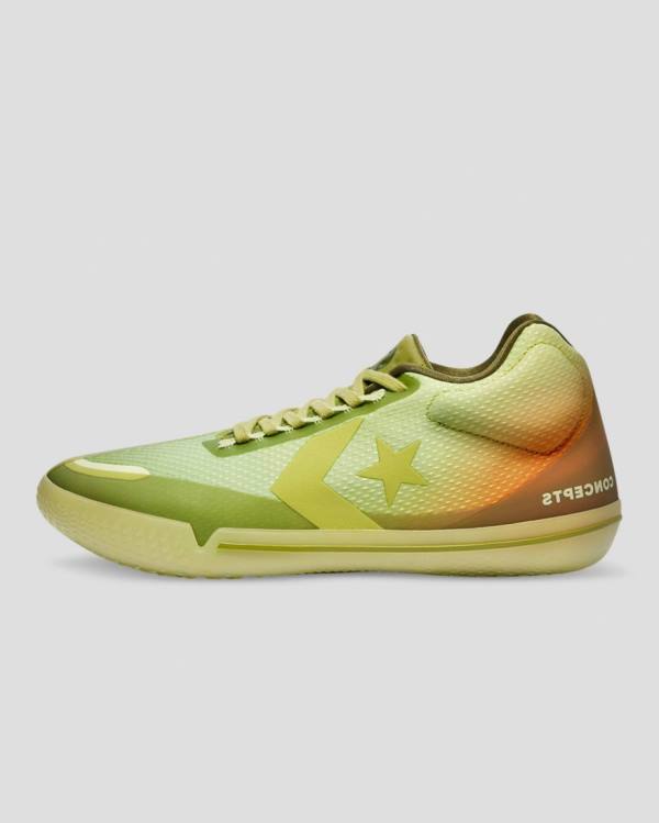 Trampki Wysokie Converse All Star Pro BB Evo Concepts Zielone | CV-735JMS