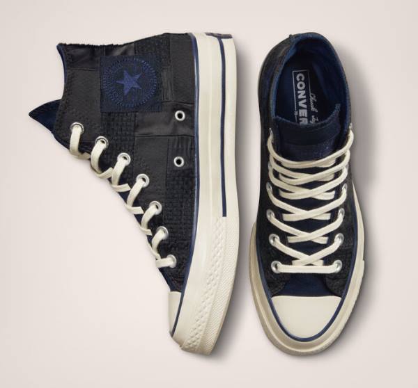 Trampki Wysokie Converse Chuck 70 It's Possible Czarne Granatowe | CV-175PIX