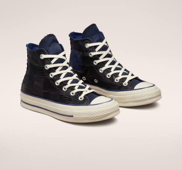 Trampki Wysokie Converse Chuck 70 It's Possible Czarne Granatowe | CV-175PIX