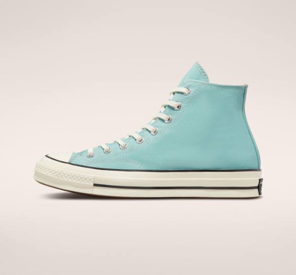 Trampki Wysokie Converse Chuck 70 Pastel Polyester Czarne | CV-215YDZ