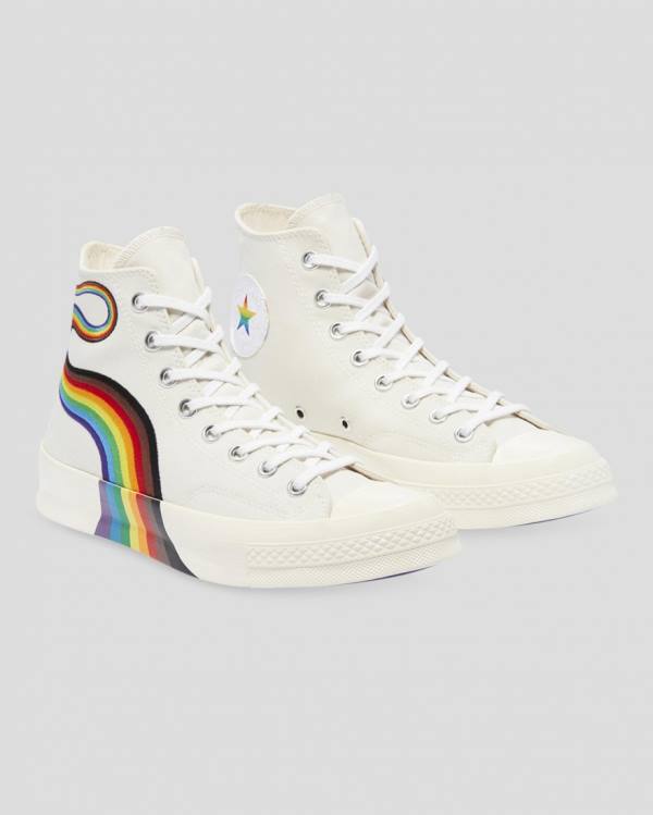 Trampki Wysokie Converse Chuck 70 Pride Beżowe | CV-136SYF