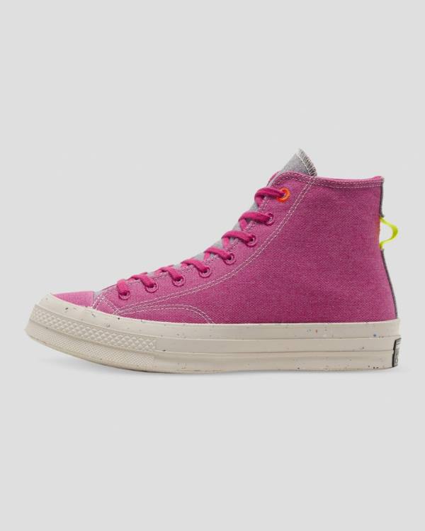 Trampki Wysokie Converse Chuck 70 Renew Regrind Foxing Różowe | CV-308ARL