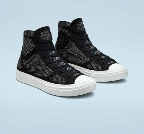 Trampki Wysokie Converse Chuck 70 Renew Redux Czarne Niebieskie | CV-860LJO