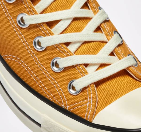 Trampki Wysokie Converse Chuck 70 Sunflower Yellow Czarne | CV-682WCO