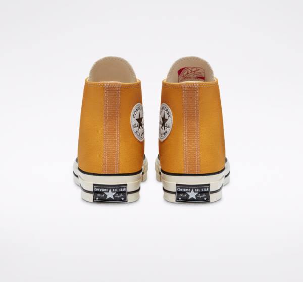 Trampki Wysokie Converse Chuck 70 Sunflower Yellow Czarne | CV-682WCO