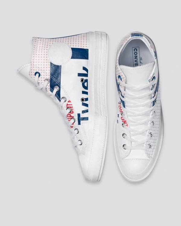 Trampki Wysokie Converse Chuck 70 Tyvek Białe | CV-125CIX