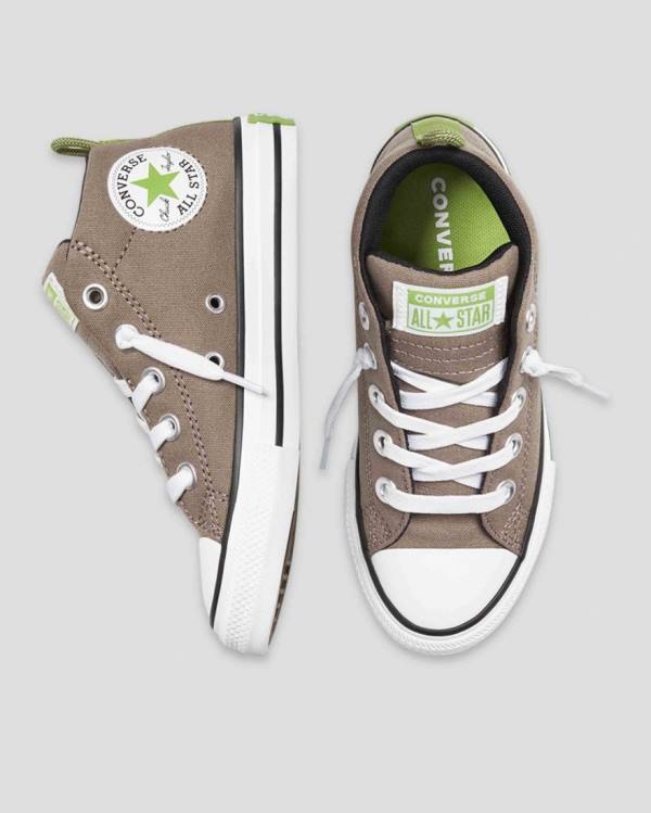 Trampki Wysokie Converse Chuck Taylor All Star Streetwear Brązowe | CV-057ZGJ