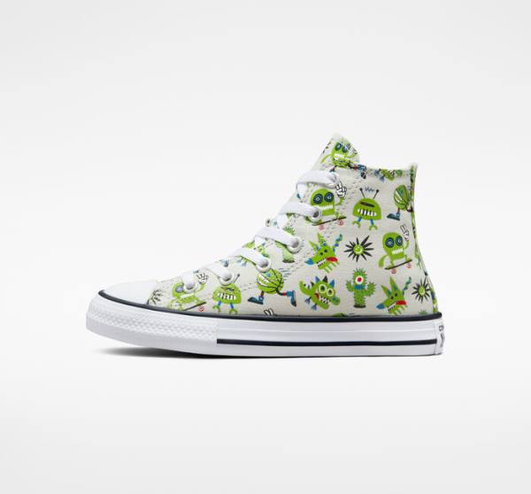 Trampki Wysokie Converse Chuck Taylor All Star Creatures Czarne | CV-067VOE