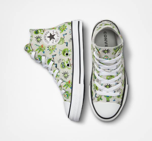 Trampki Wysokie Converse Chuck Taylor All Star Creatures Czarne | CV-067VOE