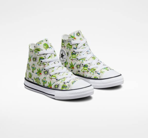 Trampki Wysokie Converse Chuck Taylor All Star Creatures Czarne | CV-067VOE