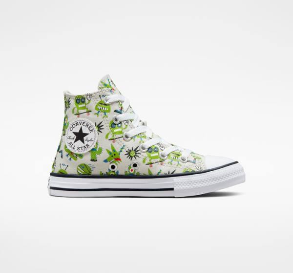 Trampki Wysokie Converse Chuck Taylor All Star Creatures Czarne | CV-067VOE