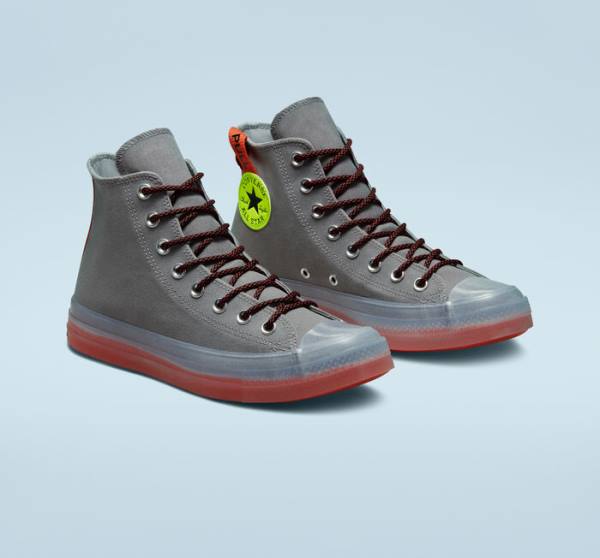 Trampki Wysokie Converse Chuck Taylor All Star CX Pull Tab Pomarańczowe | CV-073TCE