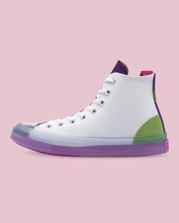 Trampki Wysokie Converse Chuck Taylor All Star CX Białe | CV-158SFL