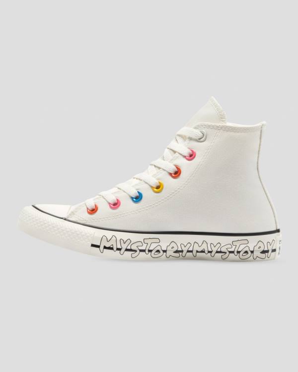 Trampki Wysokie Converse Chuck Taylor All Star My Story Beżowe | CV-187TKS