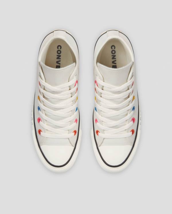 Trampki Wysokie Converse Chuck Taylor All Star My Story Beżowe | CV-187TKS