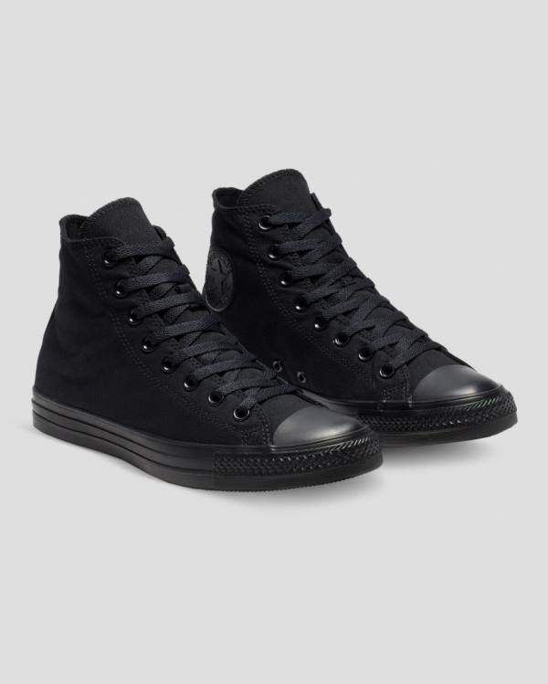 Trampki Wysokie Converse Chuck Taylor All Star Klasyczne Czarne | CV-210MFH