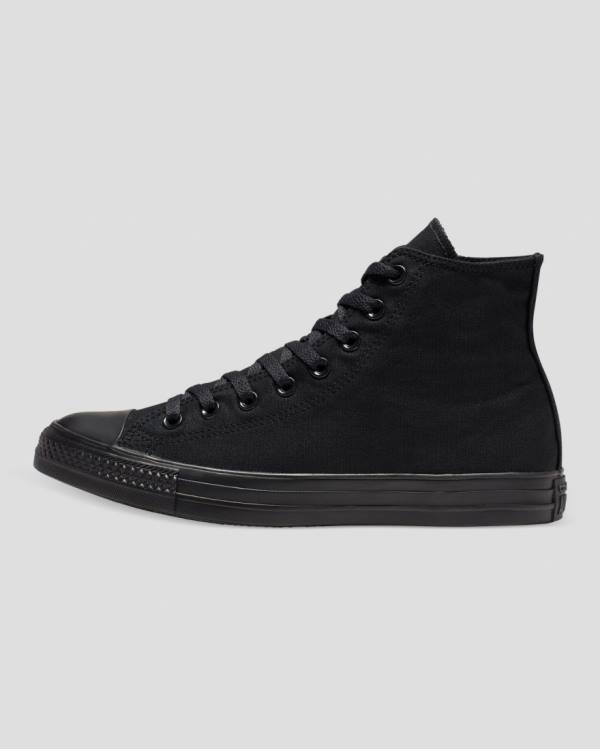 Trampki Wysokie Converse Chuck Taylor All Star Klasyczne Czarne | CV-210MFH