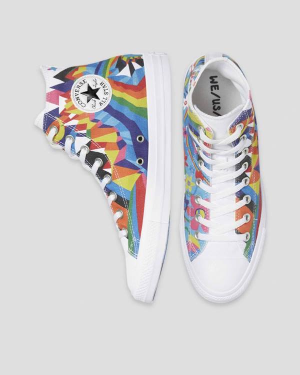 Trampki Wysokie Converse Chuck Taylor All Star Pride Kolorowe | CV-248ATZ