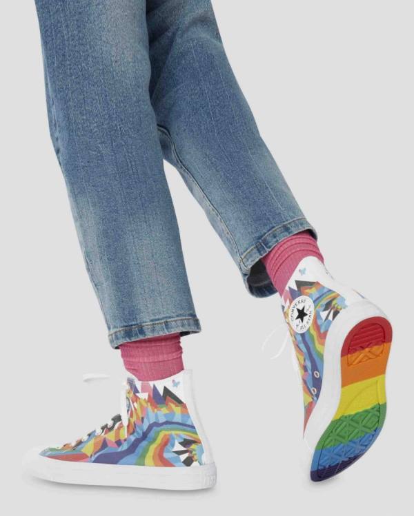 Trampki Wysokie Converse Chuck Taylor All Star Pride Kolorowe | CV-248ATZ