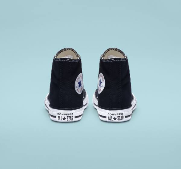 Trampki Wysokie Converse Chuck Taylor All Star Klasyczne Czarne | CV-265TDY