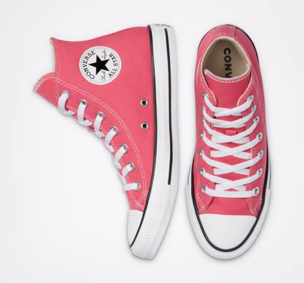 Trampki Wysokie Converse Chuck Taylor All Star Seasonal Color Różowe | CV-290HFQ