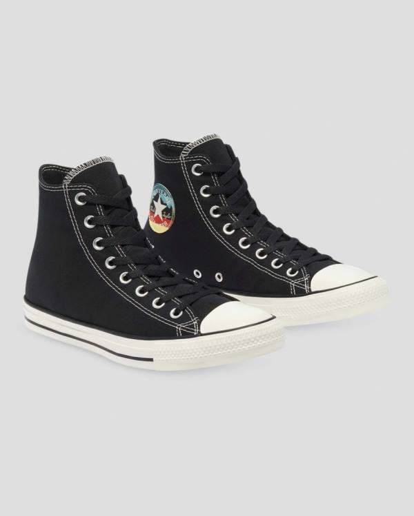 Trampki Wysokie Converse Chuck Taylor All Star National Parks Patch Czarne | CV-345VAS