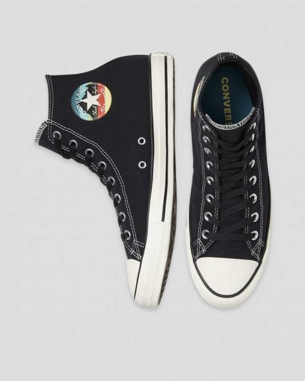 Trampki Wysokie Converse Chuck Taylor All Star National Parks Patch Czarne | CV-345VAS