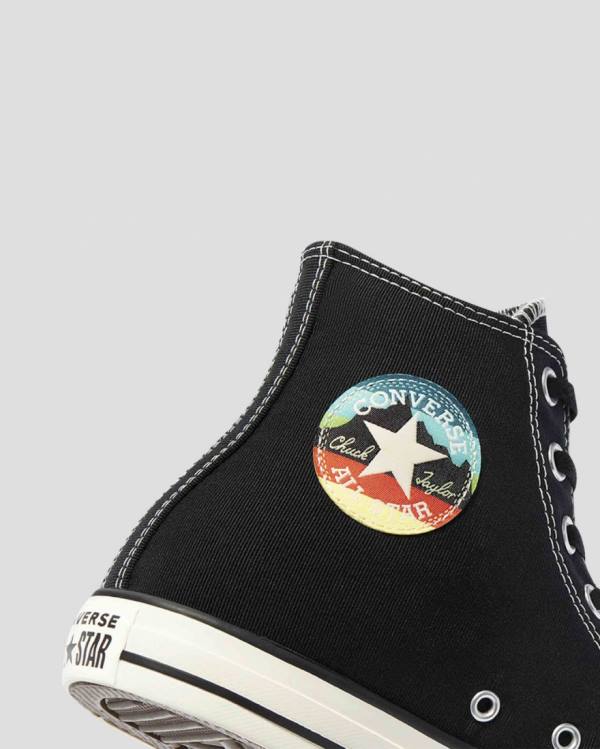 Trampki Wysokie Converse Chuck Taylor All Star National Parks Patch Czarne | CV-345VAS