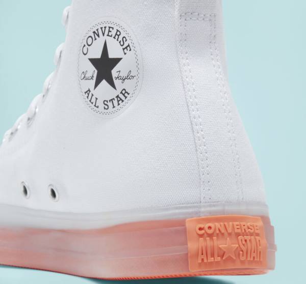 Trampki Wysokie Converse Chuck Taylor All Star CX Białe Mango | CV-371BCO