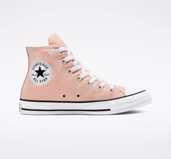 Trampki Wysokie Converse Chuck Taylor All Star Seasonal Color Różowe | CV-372WLK