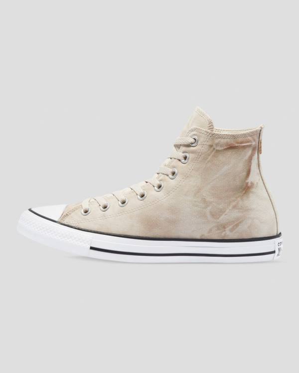 Trampki Wysokie Converse Chuck Taylor All Star Summer Daze Wash Khaki | CV-397GLW