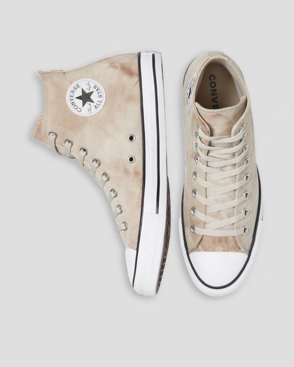 Trampki Wysokie Converse Chuck Taylor All Star Summer Daze Wash Khaki | CV-397GLW