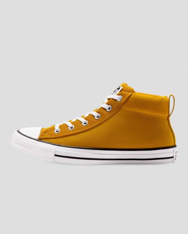 Trampki Wysokie Converse Chuck Taylor All Star Streetwear Mix And Match Żółte | CV-452QXT