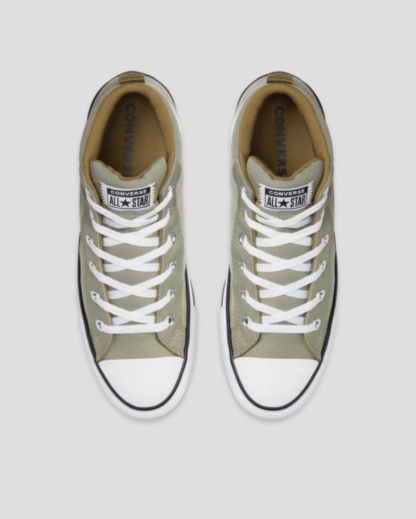 Trampki Wysokie Converse Chuck Taylor All Star Streetwear Light Field Surplus Zielone | CV-483RDJ